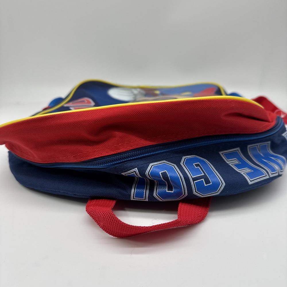 Super Mario 17" Backpack‎ With Laptop Sleeve Book Bag Nintendo Zippered School - Picture 6 of 11